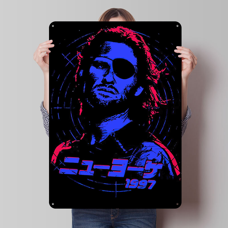 Retro Gaming York - Ontsnap uit New York Metalen Poster