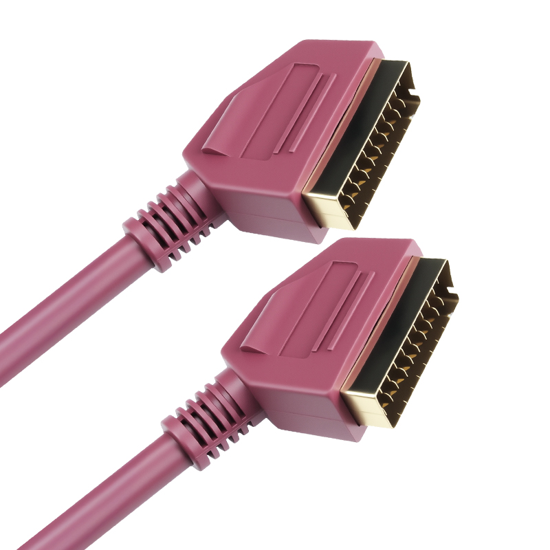 Scart To Hdmi - Scart Lead Volledig bedrade 21-PIN Scart-kabel