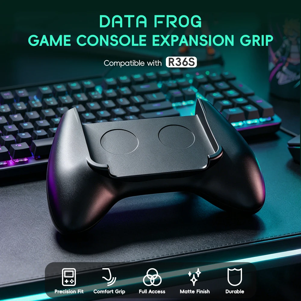 Retro Gaming Consoles - Data Frog R36S Game Grip Ergonomische