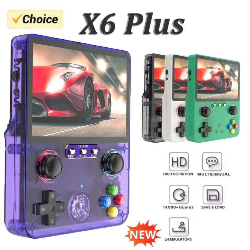 Retro Gaming X6 - Retro X6 Plus Handheld Game Player