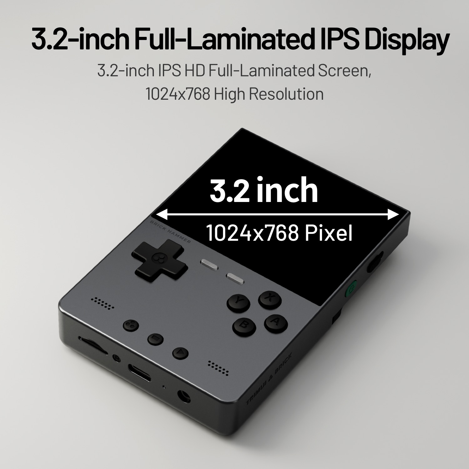 TRIMUI BRICK Hammer Mini Metal - Retro Gaming Handheld Best recensie en prijs