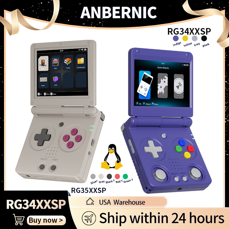 Anbernic RG34XXSP RG35XXSP Fli - Retro Gaming Zone recensie en prijs