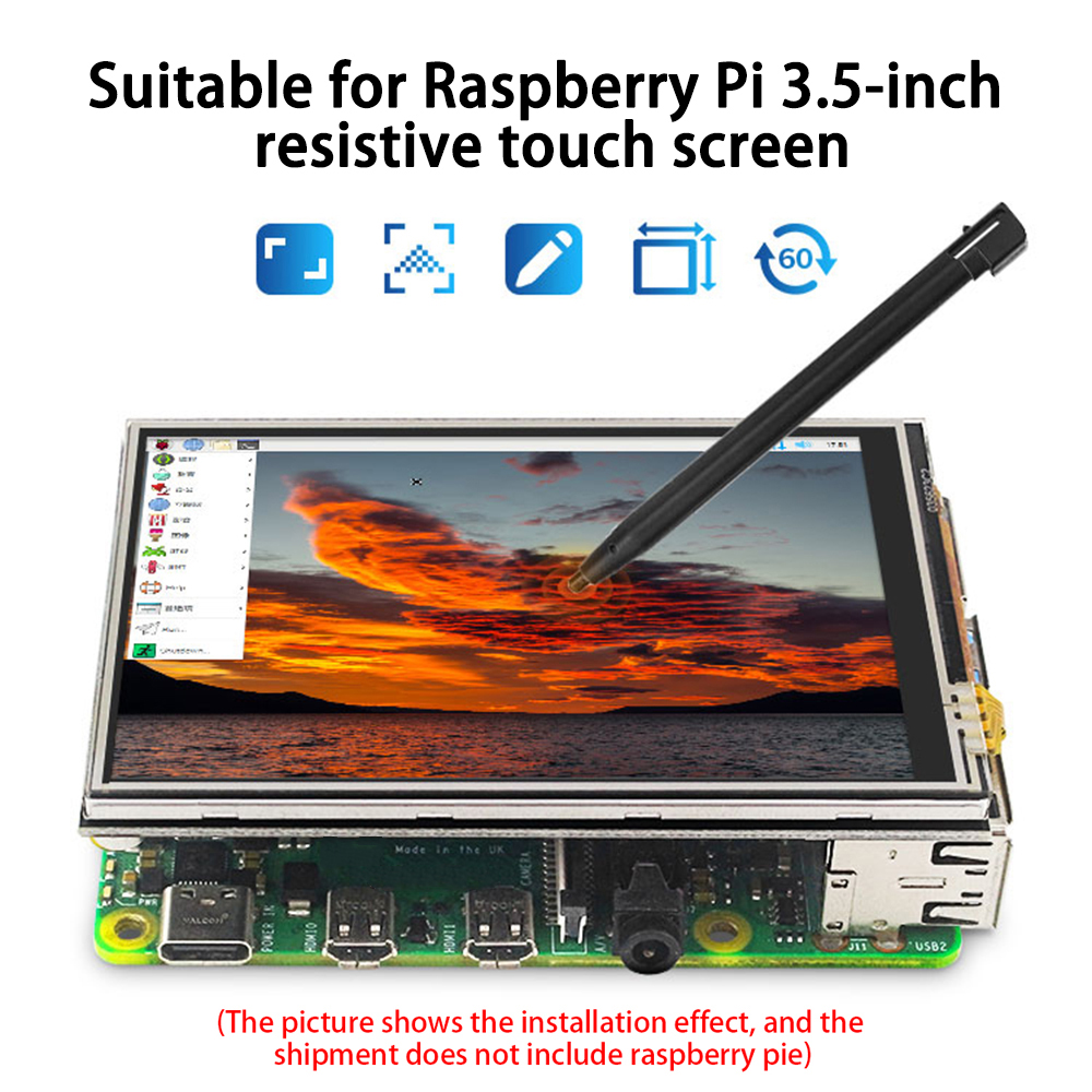 3,5 inch TFT-touchscreen voor  - Retro Gaming On Raspberry Pi recensie en prijs