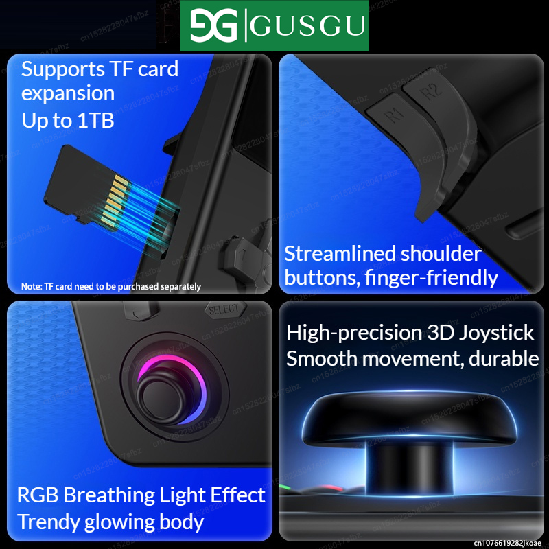 GUSGU H7 Open Source Retro Gam - Retro Gaming Handheld Best recensie en prijs