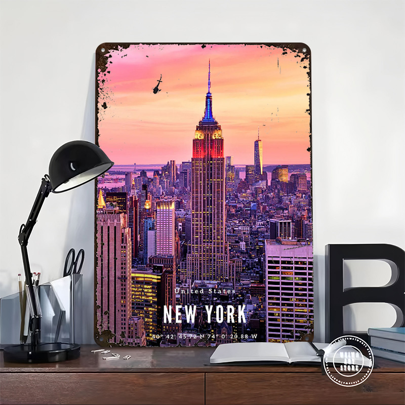 New York City Skyline Poster A - Retro Gaming York recensie en prijs