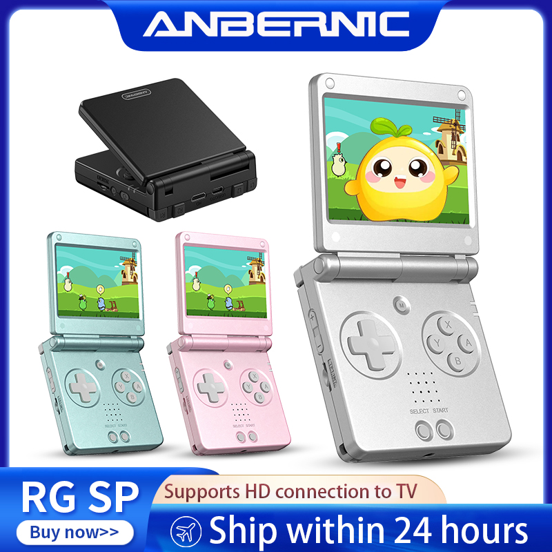 Anbernic RGSP Flip Retro Handh - Retro Gaming Zone recensie en prijs