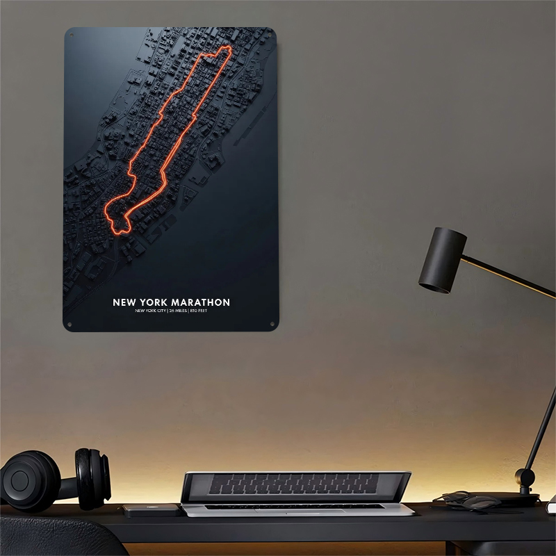 New York Marathon Kaart Tin Po - Retro Gaming York recensie en prijs