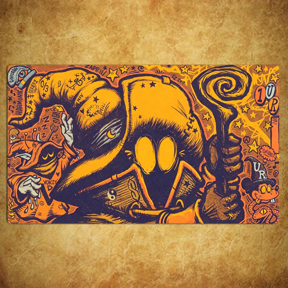 TCG Playmat Retro Neon Street  - Retro Gaming Zone recensie en prijs