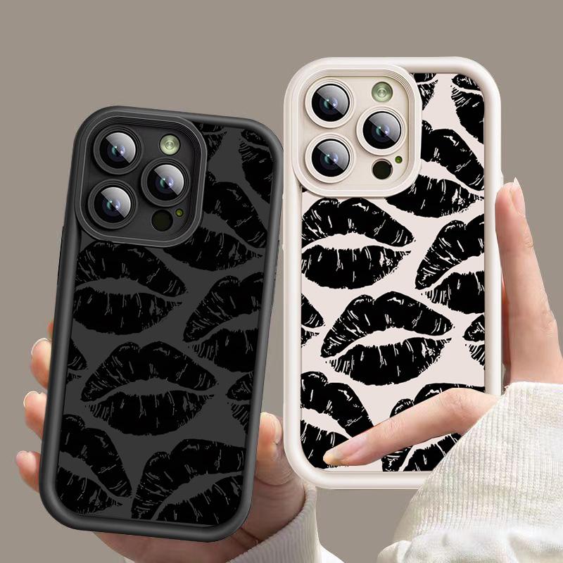 Mode Lip Gedrukt Case voor Inf - Retro Gaming Case recensie en prijs