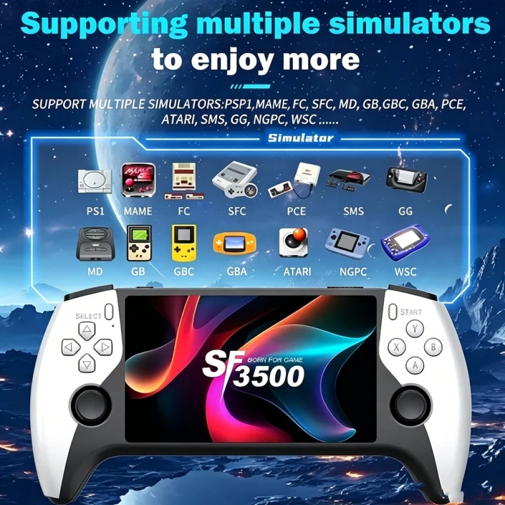 SF3500 5 inch Handheld Game Co - Retro Gaming Consoles recensie en prijs